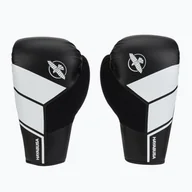 Rękawice bokserskie - Rękawice bokserskie Hayabusa S4 Lace Up białe S4LACBG-BK  10 oz - miniaturka - grafika 1