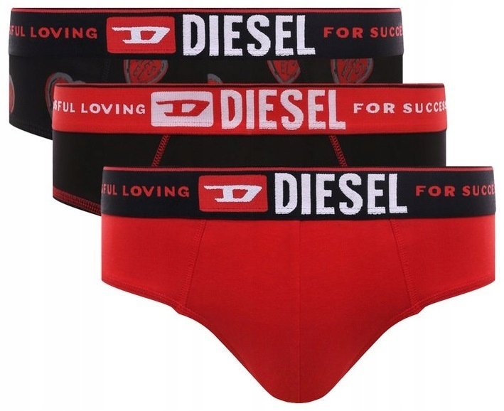 Diesel Oryginalne Slipy Męskie 3-Pack Box Xl