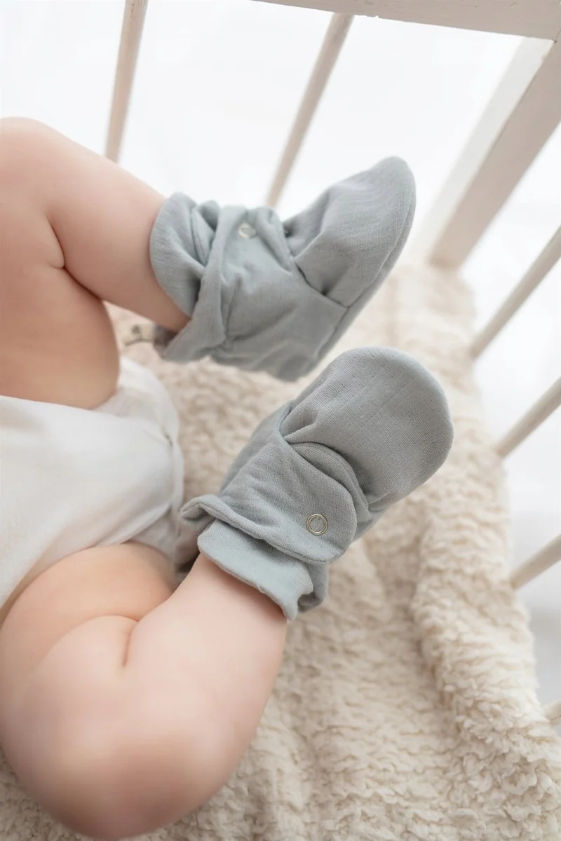 FIRST STEP SZARE MIĘKKIE KAPCIE DZIECIĘCE Z ELASTYCZNĄ CHOLEWKĄ 16-17 5HA