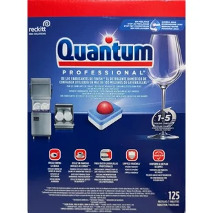 Finish Quantum 125 szt – kapsułki do zmywarki o potrójnym działaniu i wysokiej skuteczności - Środki do zmywarek - miniaturka - grafika 1