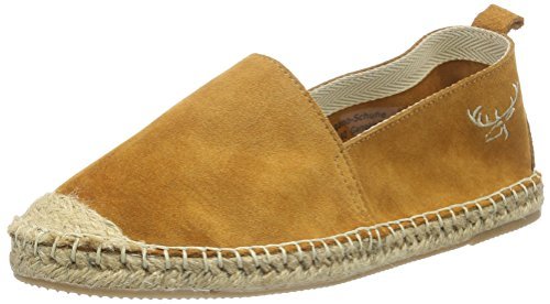 HIRSCHKOGEL Damskie espadryle Da-espandrillo, brązowy - Braun Brandy 100-38 EU