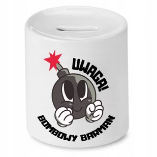 Skarbonka Dla Sprzątaczki na Urodziny na Prezent z Nadrukiem ze Zdjęciem + Opakowanie na prezent (wzór 01) - Skarbonki - miniaturka - grafika 1