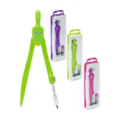 Przybory szkolne - Grand Cyrkiel GR-C102 fioletowy KW TRADE - miniaturka - grafika 1