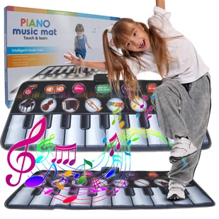 Duża Mata Muzyczna Do Tańczenia Gra Taneczna - Instrumenty muzyczne dla dzieci - miniaturka - grafika 1