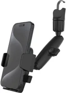 Uchwyty samochodowe do telefonów - Fixed Uchwyt samochodowy Iconiq Mirror na lusterko wsteczne, czarny - miniaturka - grafika 1