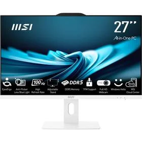 Komputer stacjonarny All-in-One MSI Pro AP272P 14M (PRO AP272P 14M-641EU) Biały - Zestawy komputerowe - miniaturka - grafika 1