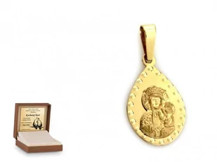 Ciesielscy Złota zawieszka 585 medalik prezent grawer CS-ZA_5967_B-0-585 - Dewocjonalia - miniaturka - grafika 1