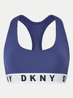 Bielizna sportowa damska - DKNY Biustonosz top DK4519 Niebieski - miniaturka - grafika 1
