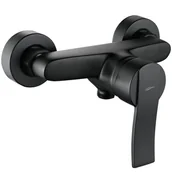 Baterie wannowe i prysznicowe - Bateria prysznicowa natynkowa Kuchinox Madera czarny mat BQM_740D - miniaturka - grafika 1