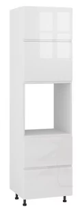 Alba Słupek Wysoki Dps2-60-220 Modernbox Biały Połysk - Meble kuchenne - miniaturka - grafika 1