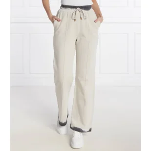 Pinko Spodnie dresowe | Loose fit - Dresy damskie - miniaturka - grafika 1