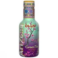 Soki i napoje niegazowane - Arizona Zielona herbata z miodem i sokiem śliwkowym 450 ml - miniaturka - grafika 1