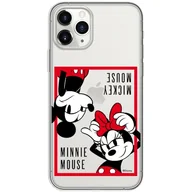 Etui i futerały do telefonów - ERT GROUP etui na telefon Iphone 11 PRO, case oryginalny i oficjalnie licencjonowany przez Disney, wzór Mickey & Minnie 019, optymalnie dopasowane, plecki z TPU częściowo przeźroczyste - miniaturka - grafika 1