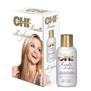 Olejki do ciała i włosów - CHI Keratin Silk Infusion Jedwab z keratyną 15.0 ml - miniaturka - grafika 1