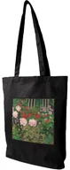 Torby i wózki na zakupy - Torba z naszywką Kwitnące kwiaty na ogrodzeniu ogrodu Koloman Moser - miniaturka - grafika 1