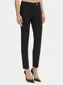 Spodnie damskie - Rinascimento Spodnie materiałowe CFC0128638003 Czarny Slim Fit - miniaturka - grafika 1