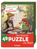 Pozostałe książki - Pettersson und Findus feiern Weihnachten. Puzzle im Buch - miniaturka - grafika 1