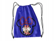 Torby szkolne - WOREK DO SZKOŁY WF/BUTY MYSZKA MINNIE + IMIĘ - miniaturka - grafika 1
