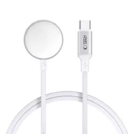 Akcesoria do smartwatchy - Ładowarka do smartwatcha TECH-PROTECT MC02 UltraBoost USB-C do Apple Watch 1 m Biały - miniaturka - grafika 1