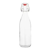 Domowy wyrób alkoholu - Butelka okrągła z klipsem 500 ml SPIŻARNIA PANI DOMU - miniaturka - grafika 1