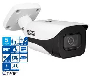 BCS Kamera IP sieciowa 5MPx Starvis Starlight TIP4501IR-AI - Kamery IP - miniaturka - grafika 3