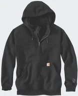 Bluzy męskie - Bluza Carhartt Rain Defender Heavy QuarterZ Black - miniaturka - grafika 1