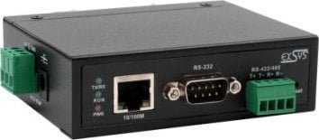 Exsys EX-61001 Ethernet na 1 x szeregowy RS-232/422/485