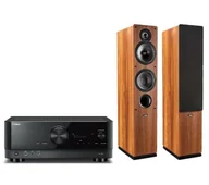 Zestawy stereo - Yamaha MusicCast RX-V6A, Indiana Line Tesi 561 (orzech) - miniaturka - grafika 1