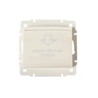 Wyłączniki światła i elektryczne - Kanlux Łącznik hotelowy z opóźnieniem wyłączenia LOGI 02-1190-103 kr 25143 - miniaturka - grafika 1