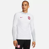 Gadżety dla kibiców - Nike, Bluza Polska Drill Top DH6459 100, rozmiar XXL - miniaturka - grafika 1