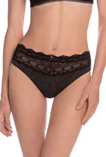 FIGI LAMA L-1526 BI XXL (kolor czarny - grafit, rozmiar XXL) - Majtki damskie - miniaturka - grafika 2