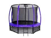 Trampoliny - Jumpi Trampolina Ogrodowa 374cm/12ft Fioletowa Maxy Comfort Plus   TR12FTPUR - miniaturka - grafika 1