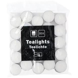 Arti Casa - Świeczki Tealight podgrzewacze bezzapachowe 50 szt. - Świece - miniaturka - grafika 1
