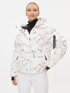 Kurtki narciarskie - Rossignol Kurtka narciarska Modul Pr RLMWJ35 Biały Regular Fit - miniaturka - grafika 1