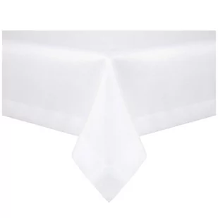 Łóżkoholicy Obrus Plamoodporny Klasyczny Elegant Biały 140x180 - Obrusy i serwetki - miniaturka - grafika 1