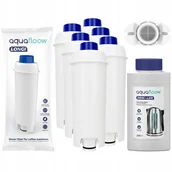 Akcesoria i części do ekspresów do kawy - Zestaw do Delonghi 6x Filtr 1x ODKAMIENIACZ 250ml - miniaturka - grafika 1