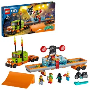 LEGO City Stuntz Ciężarówka kaskaderska 60294 - Klocki - miniaturka - grafika 1