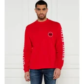 Koszulki męskie - HUGO Longsleeve Dicruse | Regular Fit - miniaturka - grafika 1