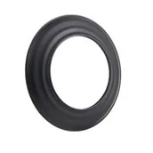 Akcesoria kominkowe - Rozeta stalowa ścienna do pieca fi 130mm - miniaturka - grafika 1