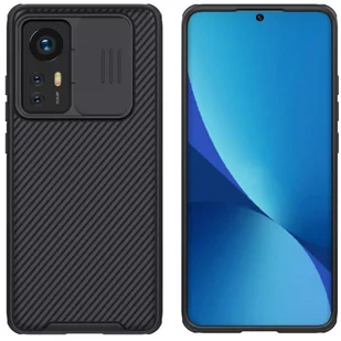Nillkin CamShield Pro do Xiaomi 12/12X Czarne nillkin_20220202155508 - Etui i futerały do telefonów - miniaturka - grafika 1