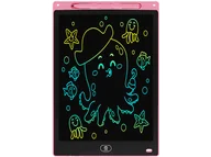 Tablety graficzne - Tablet do rysowania BELINE 12" Różowy - miniaturka - grafika 1