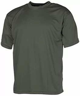 Koszulki męskie - MFH US Army Tactical T-Shirt Quickdry Taktyczna koszulka z krótkim rękawem, okrągły dekolt, koszulka męska S-3XL - grafika 1