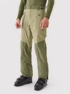 Spodnie narciarskie - 4F Spodnie narciarskie w kolorze zielonym - miniaturka - grafika 1