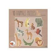 Puzzle - Puzzle 10 afrykańskich zwierząt | Egmont Toys uniw - miniaturka - grafika 1