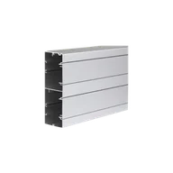 Inne akcesoria elektryczne - Kanał instalacyjny CABLOPLUS 160×55. 2-komorowy, 2 metr - aluminium - miniaturka - grafika 1