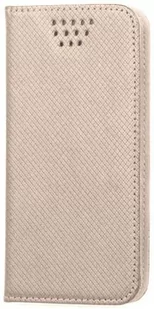 GreenGo Pokrowiec Smart Universal Magnet 4,7-5,3" 75x150 złoty GSM021680 - Etui i futerały do telefonów - miniaturka - grafika 2