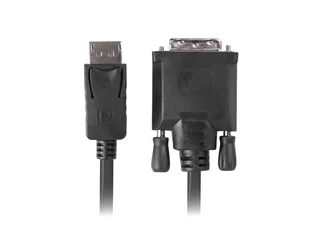 Lanberg lanberg Kabel DisplayPort DVI-D 24+1 M/M 3m czarny (CA-DPDV-10CU-0030-BK) - Kable komputerowe i do monitorów - miniaturka - grafika 7