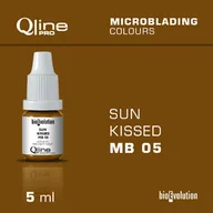 Pozostałe akcesoria kosmetyczne - Pigment do microbladingu brwi Bioevolution Qline Pro Microblading Sun Kissed MB 05 5ml - miniaturka - grafika 1