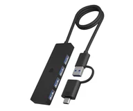Huby USB - ICY BOX Hub 4 portowy 4x USB-A - miniaturka - grafika 1