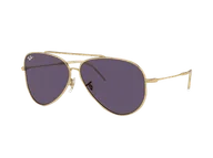 Okulary przeciwsłoneczne - Okulary przeciwsłoneczne Ray-Ban Aviator Reverse RBR0101S 001/1A - miniaturka - grafika 1